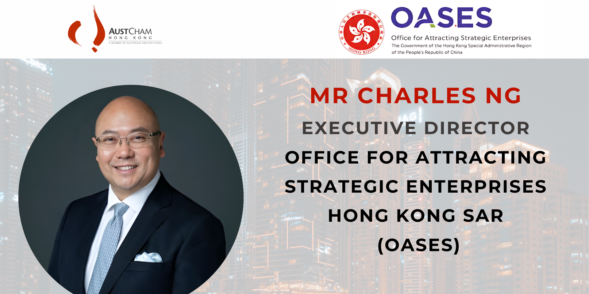 thumbnails Executive Briefing: Charles Ng, Hong Kong's Office for Attracting Strategic Enterprises