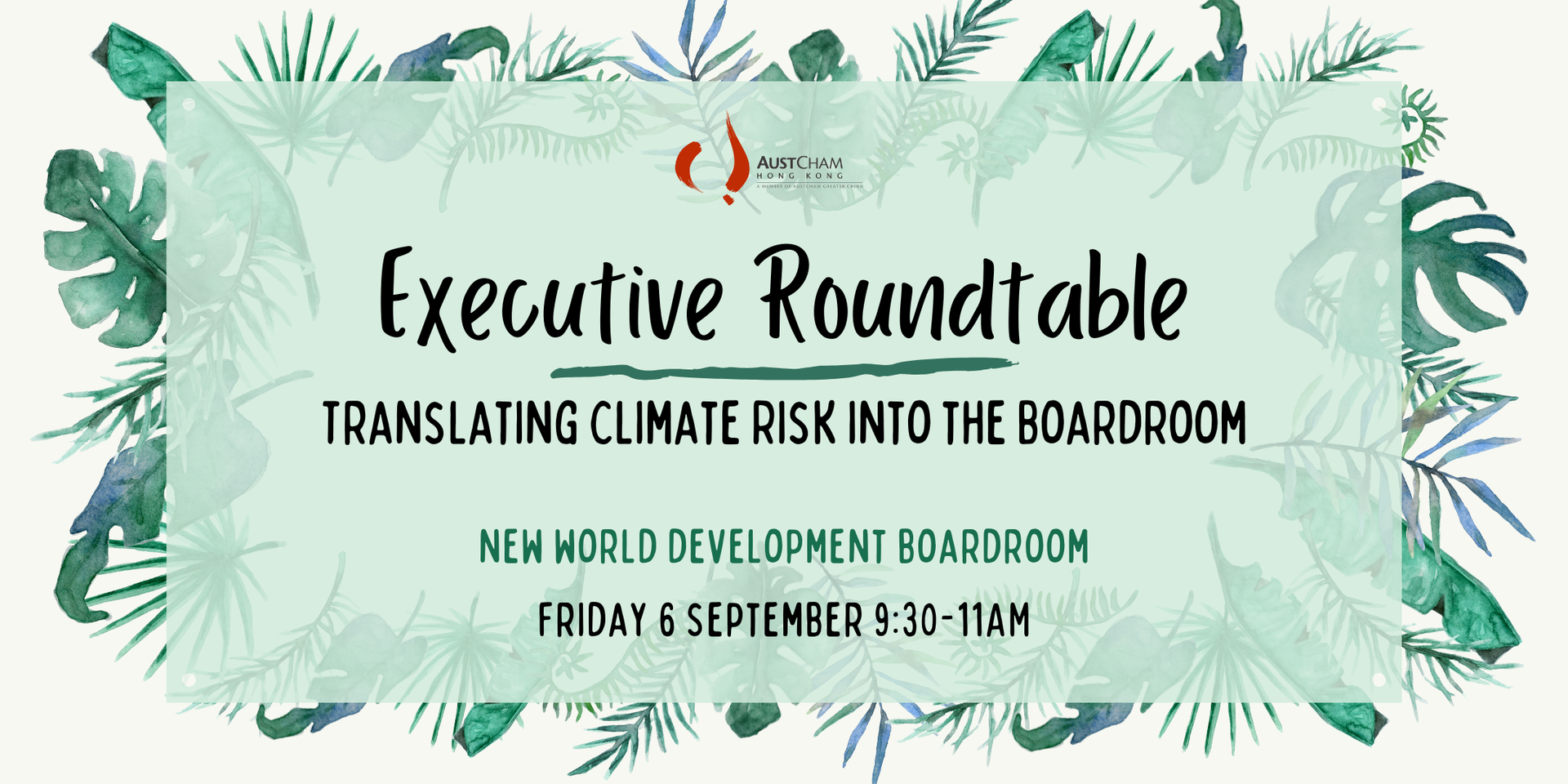 thumbnails Executive Roundtable: Translating Climate Risk into the Boardroom