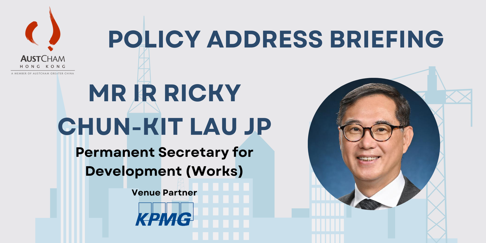 thumbnails Policy Address Briefing with Ricky Lau, Permanent Secretary for Development