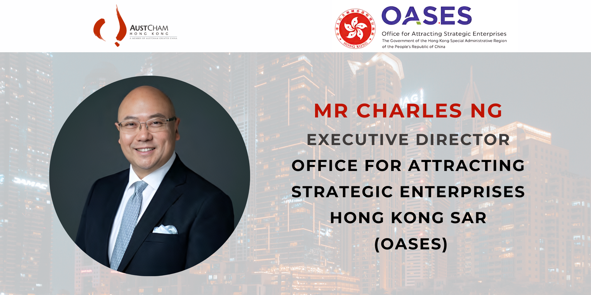 thumbnails Executive Briefing: Charles Ng, Hong Kong's Office for Attracting Strategic Enterprises